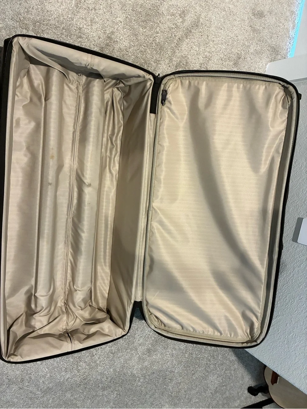 TUMI Alpha Brown Rolling Travel Duffel Bag